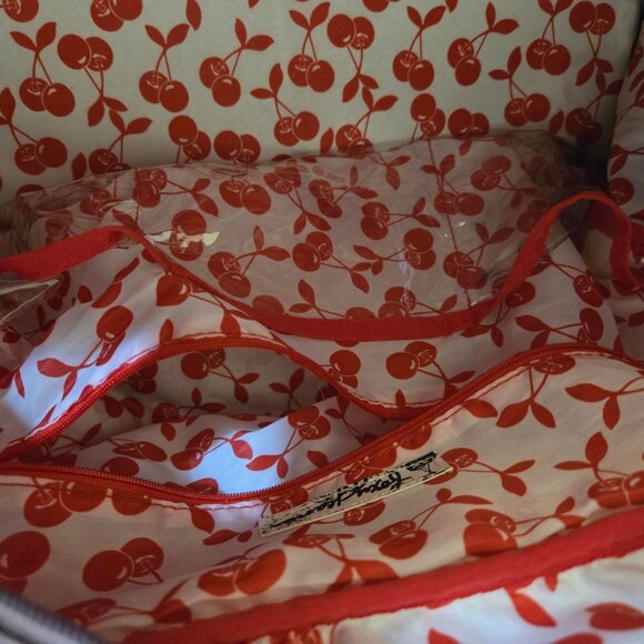 NEW Purple Suitcase bag small luggage carry on travel bag duffel bag briefcase - Picture 12 of 15